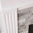 Eseli Darby Home Co 41.75 " W White Electric Fireplace with BTU 4778