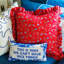Embroidered Cotton Lumbar Throw Pillow