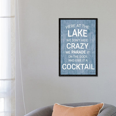 At The Lake - Print on Canvas