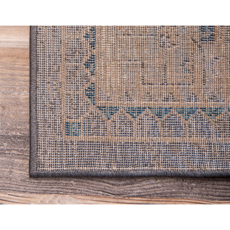 Linz Ikat Indoor Rug, Rectangle 2' x 3'