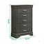 Commode moderne 5 tiroirs en bois-1640919782