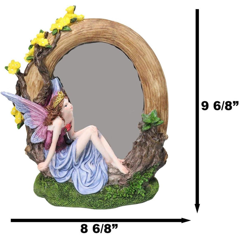 Magnifique figurine de miroir de table