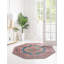 Tapis contemporain Mulvihill de couleur bleu sarcelle-1526710927