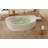 71" X 31.5" Acrylic Freestanding Whirlpool/air Massage Bathtub With 20 Jets And Led Mood Lighting