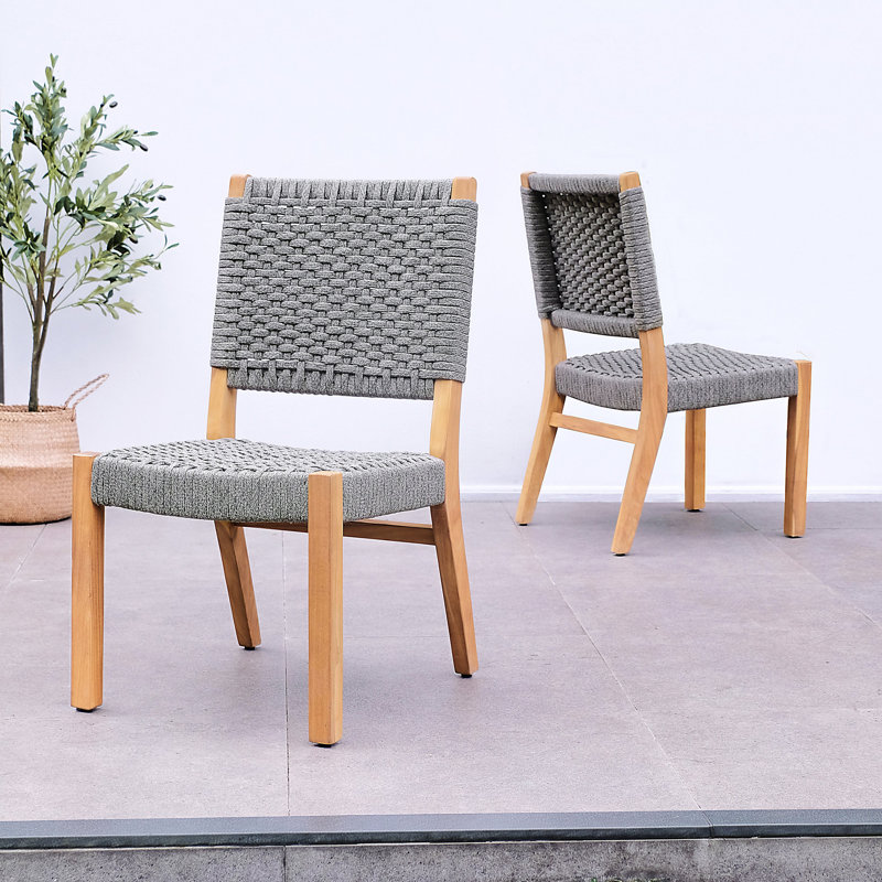 Parksley Teak Side Chair