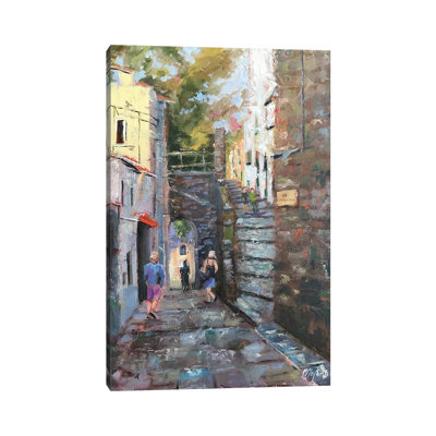 " The Walk To Sorrento " by Jennifer Stottle Taylor Painting Print