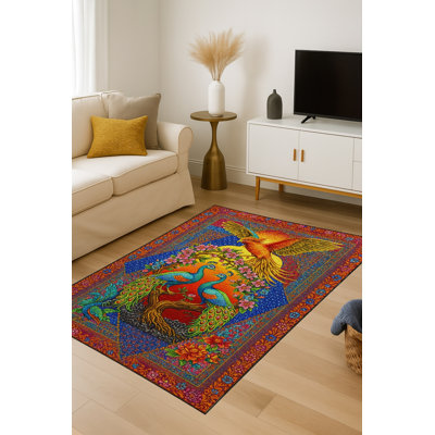 Tapis brun tissé Mosso