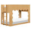 Lido Wave Convertible Low Loft Twin Bed-77460174