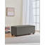 Banc de rangement rembourré 100% lin Heihachi-121254303