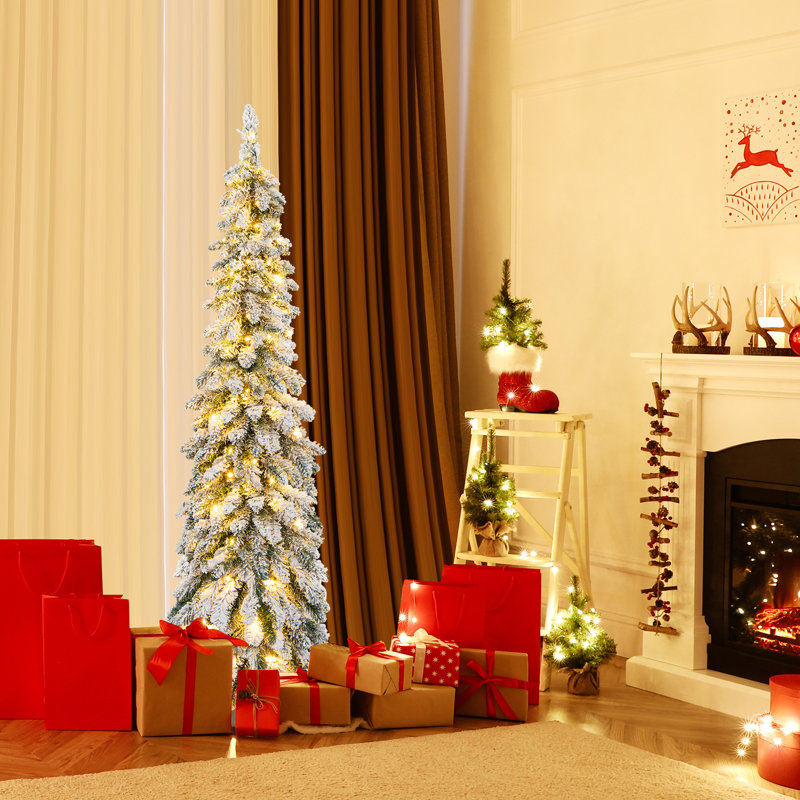 Arbre de Noël artificiel éclairé, 5 pi