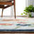 Metro Hand Tufted Wool And Cotton With Latex Floral Rug-1929477529