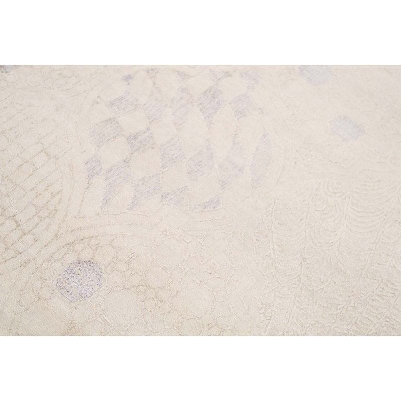 Moroccan Area Rug in Beige