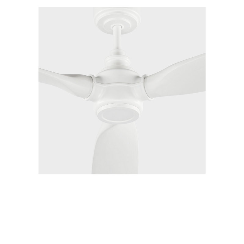 Valiant Smart 60 Ceiling Fan, Matte White, Matte White