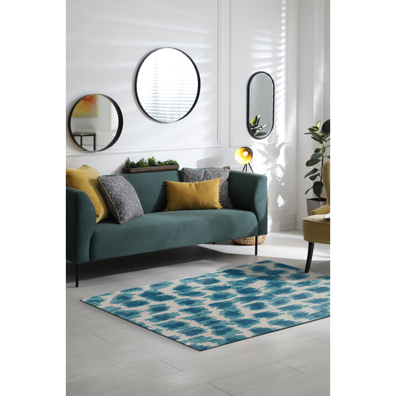 Iva Abstract Area Rug, Rectangle 170 x 240cm