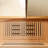 2 Person Indoor FAR Infrared Sauna in Canadian Hemlock With Red Light Function, Bluetooth Speaker,   Intelligent Control Panel, Chromotherapy Lighting