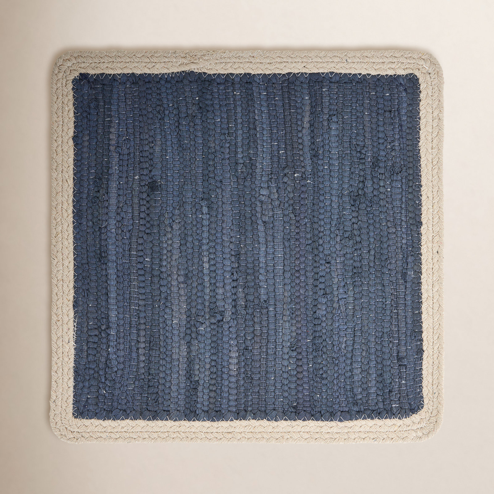 Kaide Cotton Placemat, Blue