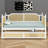 Traditional Rattan Daybed with Storage Drawers-799102213