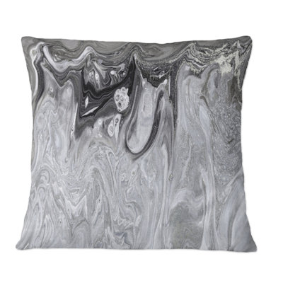 Abstract Throw Pillow