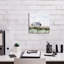  «House On A Hill 1» par Emma Scarvey, art mural sur toile, 12 po x 12 po