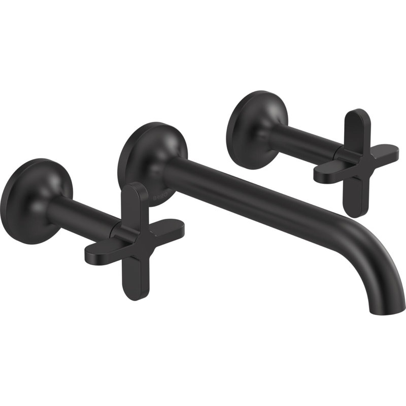 Jason Wu Two-Handle Wall Mount Lavatory Faucet, Cross Handle, 1.5