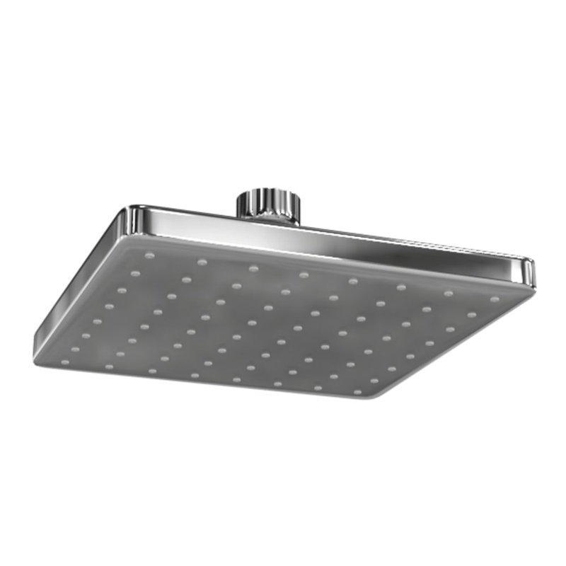 6" Shower Rainhead ABS SQU, Chrome