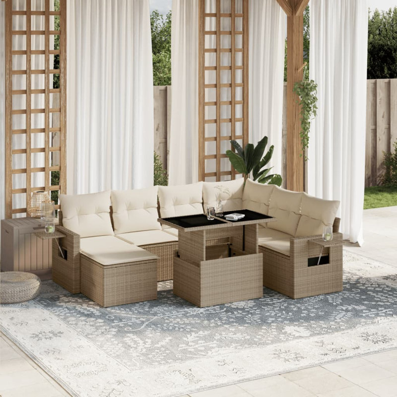 Ensemble de canapé de jardin Vidaxl