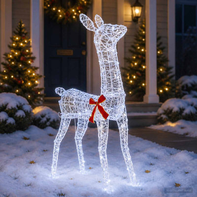 Lighted Reindeer