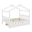 Lit en bois avec couchette-589625167