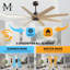 Ariella - Ventilateur de plafond à huit pales-1104360055-1104360049