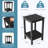 3-Piece Rocking Chair Set With Coffee Table-1088183633