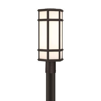 MONTE LED Outdoor Post Light, Black