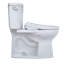 Toilette allongée deux pièces au sol WASHLET 1,28 GPF (siège inclus)