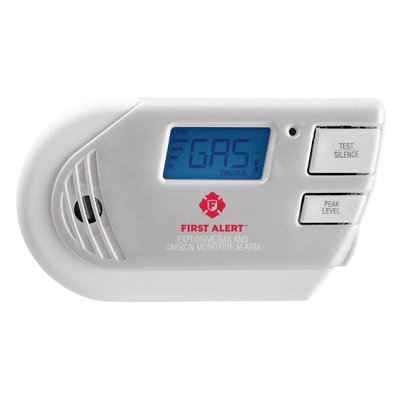 First Alert Wall Mounted Multiple Glasses & Smoke Detector