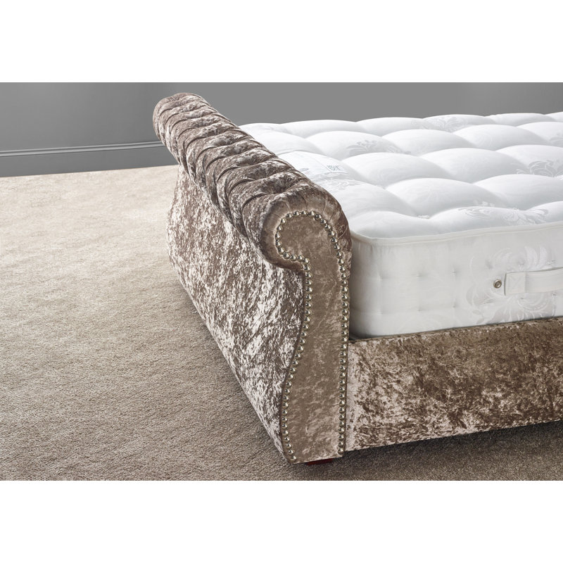 Upholstered Bed, Small Double (4')