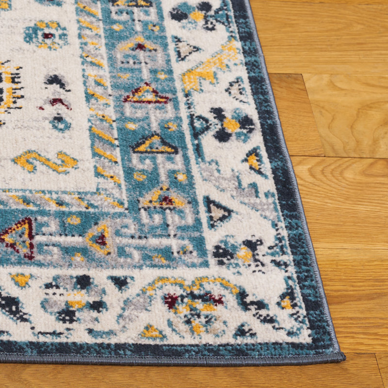Tapis oriental lavable à la machine Bayside 118 Performance, Rectangle 5 pi 3 po x 7 pi 6 po