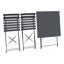 Westcliff Folding Thermo- Lacquered Steel Bistro Table-37214395