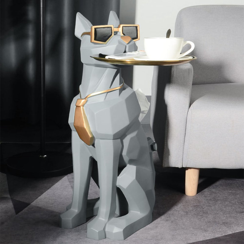 Premont Side Table, Grey