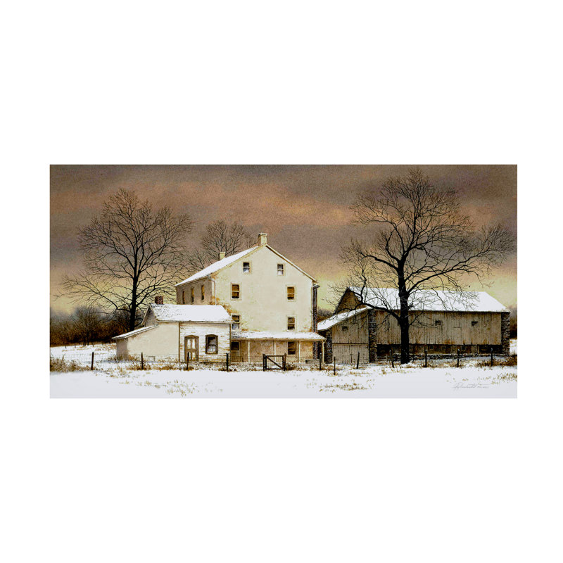 Art sur toile, Ray Hendershot, H 10 po x l 19 po