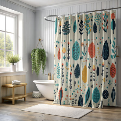 Gentle Garden - Premium Shower Curtain