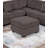 Sectional sofa with footstool