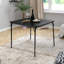  Table carrée pliante en bois et métal 34 po-438289633-438289632