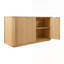 Wavy Storage Sideboard, Double-Door Buffet Cabinet With Adjustable Shelves, Suitable For Kitchen, Living Room, Hallway - Versatile Storage-91725542