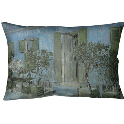 Vincent Van Gogh Reversible Throw Pillow