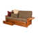 Johnte Full 80" Futon Frame and Mattress with Drawer set