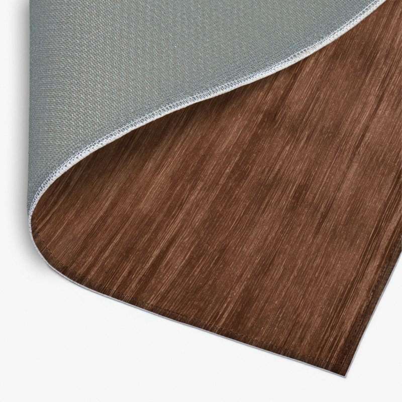 Tapis brun uni d'intérieur et d'extérieur, Rectangulaire 2 pi x 3 pi