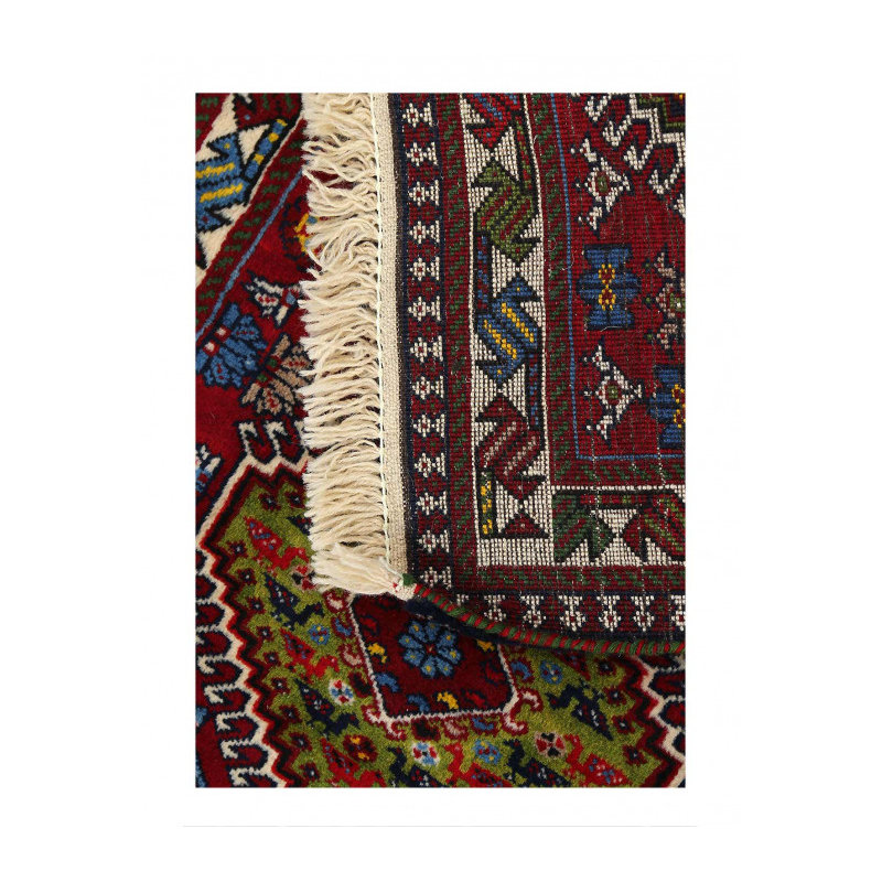 Fine Hand knotted Persian Yalameh runner 2'X4'11"