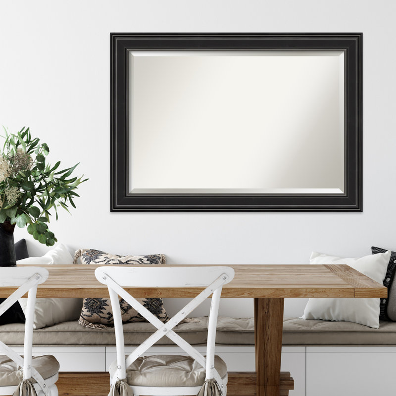 Fahlman Mirror, 29.5" x 41.5", Black