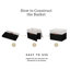 Ensemble de boîtes en tissu-84705296