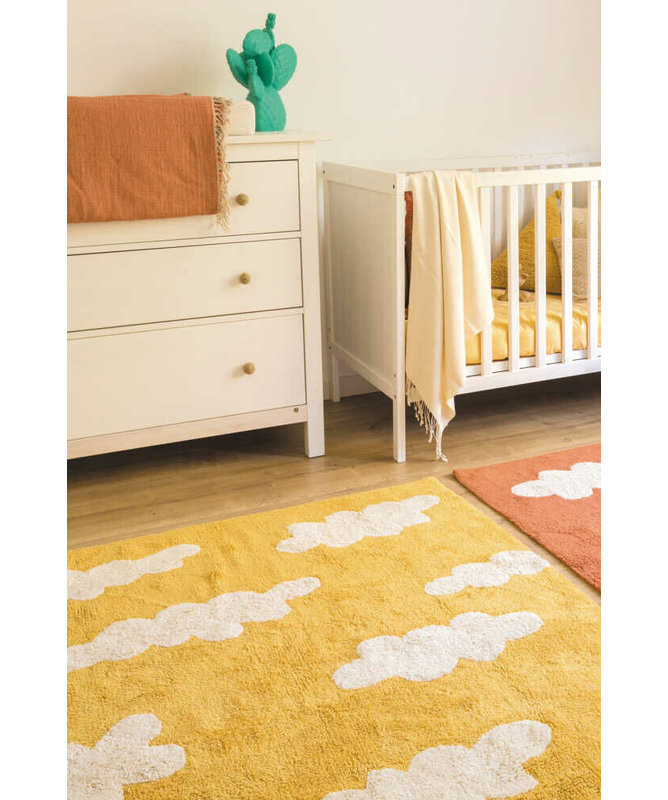 Handmade Cotton Abstract Area Rug