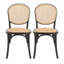 Ensemble de 2 chaises de salle à manger ()-1631682240